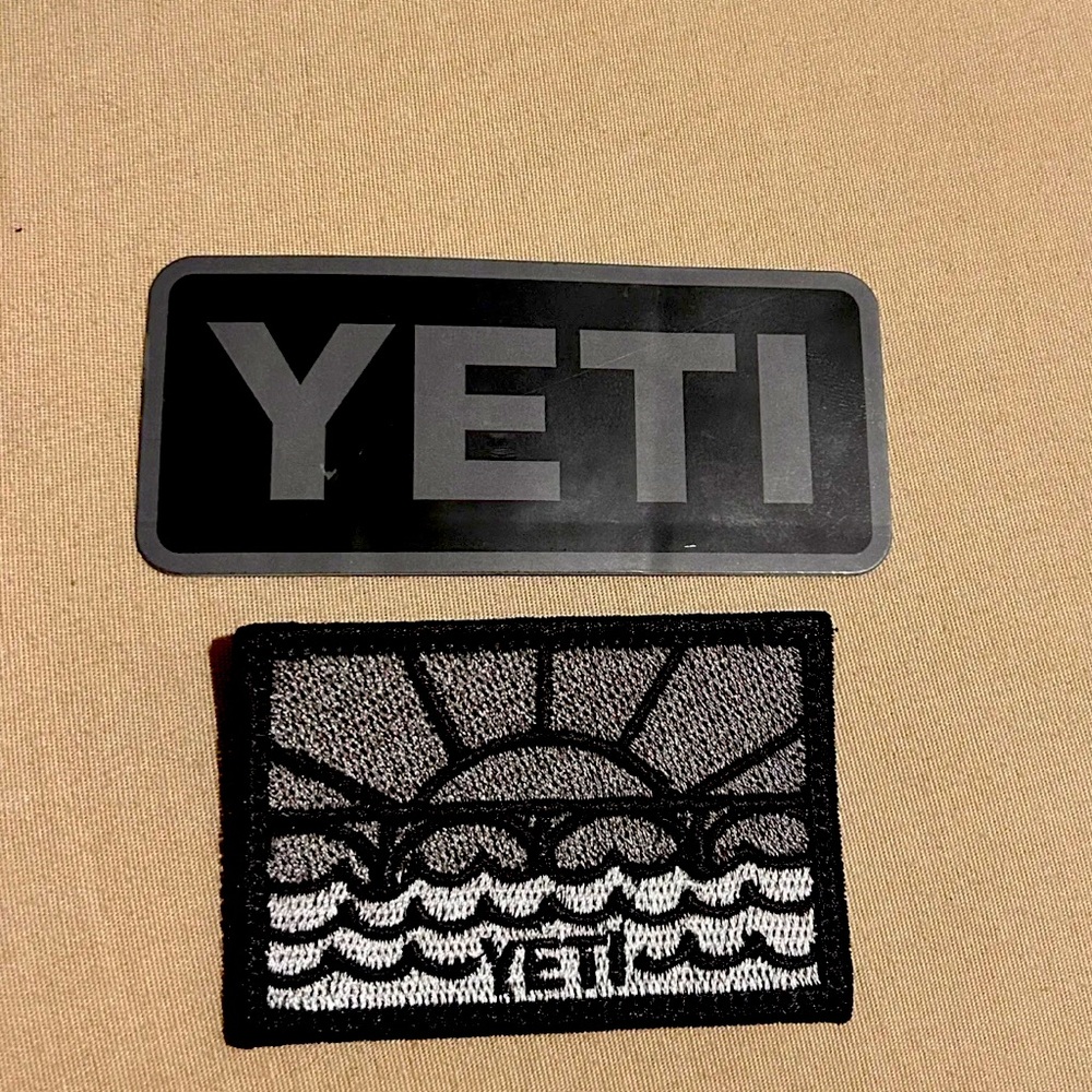 Yeti custom velcro patch